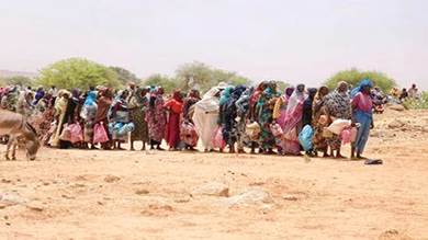 الصليب الأحمر يحذر من كارثة إنسانية محتملة على الحدود السودان وتشاد